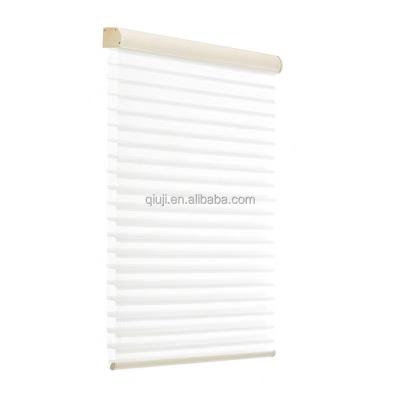 China Shade Dustproof Luxury Canvas Fabric Mouldproof Faux Zebra Roller Shutters Light Filtering Blinds For Sliding Door Google Alexa Compatible for sale