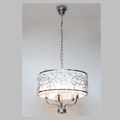 China High Quality EUROPEAN MT-814 Modern Hanging Lights With Fabric Shade for sale