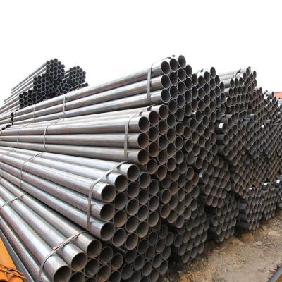 China liquid pipe welded steel pipe price per ton building piping erw steel pipe fencing pipe for sale