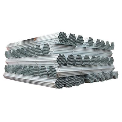 China Liquid pipe and structure pipe galvanized steel pipe 1 1/4 inch green house frame steel pipe for sale