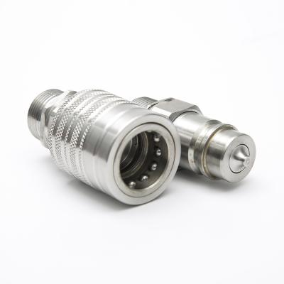 China Agricultural Equipment ISO 7241-1A 3/8BSP IRS Push And Pull Hydraulic Quick Coupler for sale