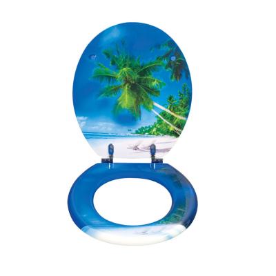 China Children's Toilet Seats Tanks Printed Oval Toilet Seats for sale