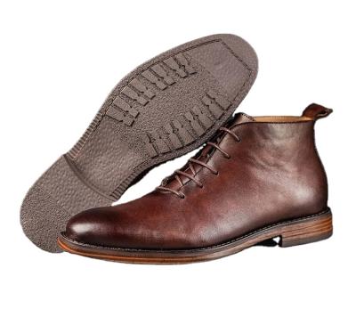 China Durable Popular Fashionable Hot Selling Men's Leather Martin Boots Men Casual Style for sale