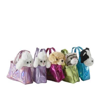 China Promotion Kids Stuffed Animal Toys For Girls Kids Gifts Dogs Bags for sale