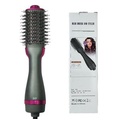 China Household Vtune One Step Hair Dryer Electric Brush Comb Tools Professional Styling Hot Comb for sale