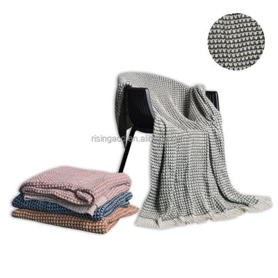 China 2022 design new fashion lady 100% latest men's winter autumn rug blanket scarf shawl poncho woven acrylic woven for sale