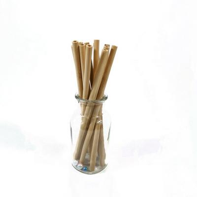 China Minimalist Wholesale Degradable Bamboo Straws Coffee Juice Straws Pattern Customization for sale