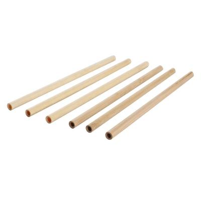 China Minimalist New Style Natural Bamboo Disposable Straws Party Use for sale