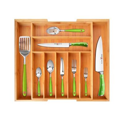 China Freshness Preservation New Style Environmentally Friendly Bamboo Storage Box Kitchen Knife Storage for sale