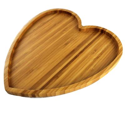 China Wholesale Customized Heart Shaped Home Serving Tray Serving Snack Decor 0128 for sale