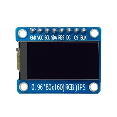 China JMD 0.96 inch TFT 8P SPI HD 65K Full Color Module ST7735S 0.96 for sale