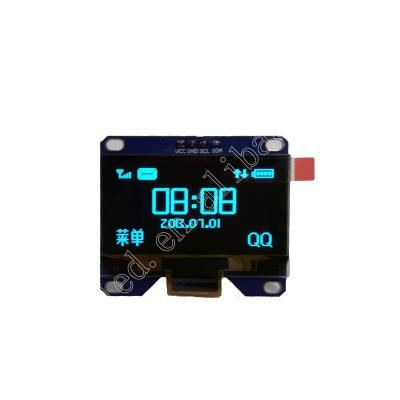 China Micro 1.54 inch oledarduino Display SSD1309 SPI IIC I2C interface OLED display show 12864 oled display module for sale