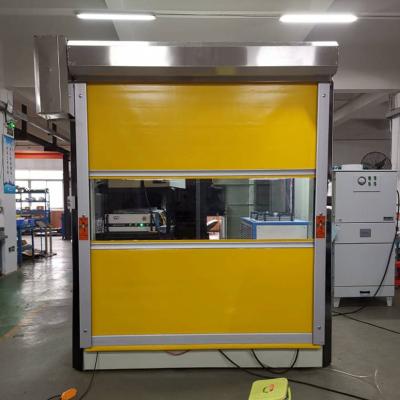 China Sound Insulation Low Price Automatic Rolling PVC Speed ​​Door With High Quality For Clean Room Equipment Shutter Speed ​​Door for sale