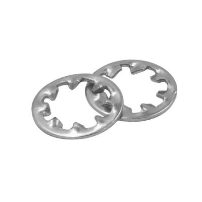 China Inner Iron 304 Stainless Steel Multi-saw Lock Washer Gasket Non-slip Metal Saw Flat Pad Inner Saw for sale