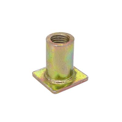 China Wire Plate Sleeve PC Embedded Socket Fixture Building Plate Square Plate Socket Welding Wholesale for sale