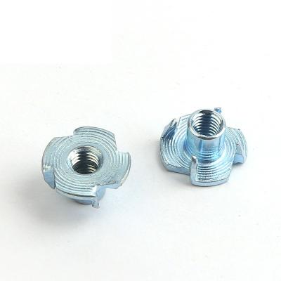 China Claw type four corner nail inlay sound box tray wire four jaw nut furniture nut claw nut for sale