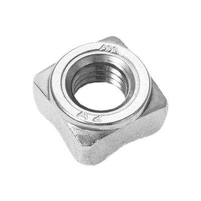 China 304/316 Stainless Steel 6/8/10mm Square Nut DIN928 Welding Nut M468M10 for sale