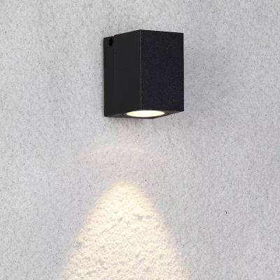 China Amazon Selling Modern Waterproof Aluminum Outdoor Warm Aluminum Adjustable Corner Wall Lamp Wall Mounted Light for sale