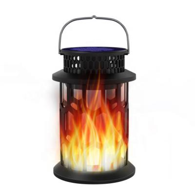 China Garden Intelligent Solar Torch Circular Palace Lamp for sale