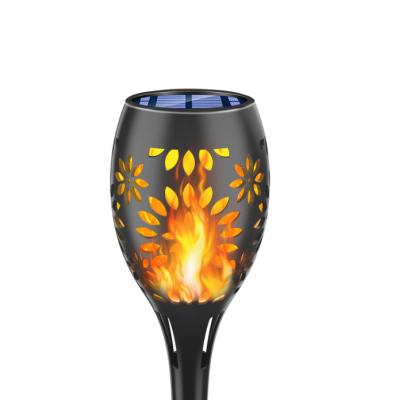 China Garden Solar Torch Lights 96led Home Ground Inserted Garden Lights for sale