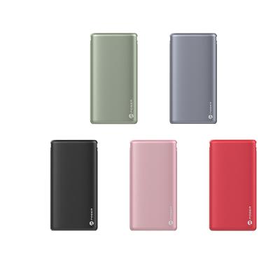 China GaN Tech 2021 hot sale real capacity 20000mah special handle textured design portable powerbank for sale