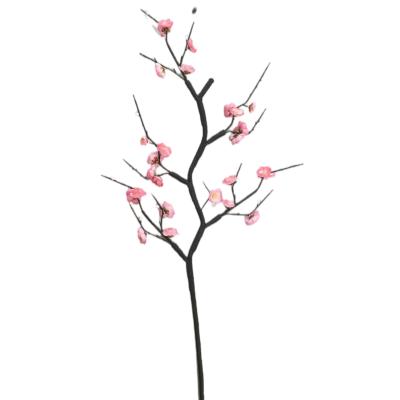 China Beautiful High-grade Colorful Artificial Plum Blossom Car Decoration High-textured Decorative Flowers for sale