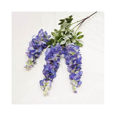 China Wisteria The Modern Factory Supply 100cm Decor Artificial Flower Direct Wedding for sale