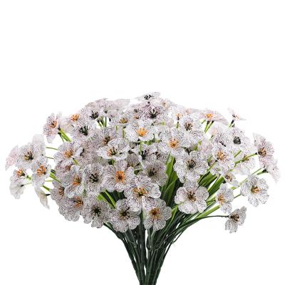 China Hot Products Fashion Colorful Top Selling Beautiful Decorative Artificial Flower Mini Flower Bunches Wedding Decoration for sale