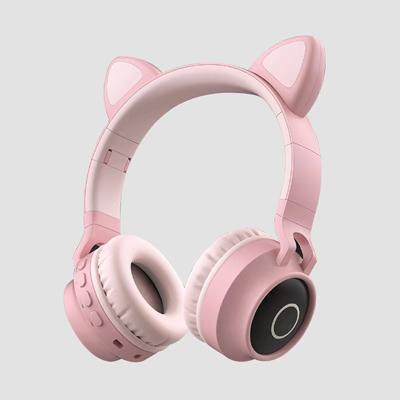 China wholesale New Student In-Ear Cat Student Cartoon TWS Gaming Headset Mobile Phone Explosion Headphones Cute Ear Headset Wireless for sale