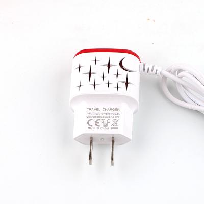 China Cheap Price Mobile Phone Led 5V 1000mAh Micro USB Battery Charger Cell Phone Wired Power Bank For S8 S9 for sale