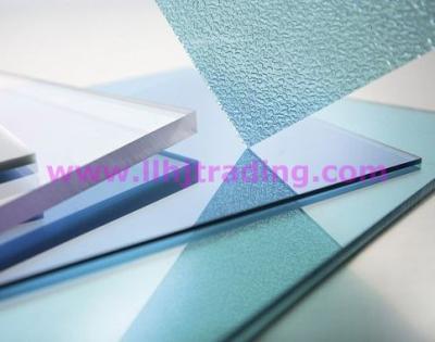 China Flat Solid Polycarbonate Sheet 10 Years Guarantee for sale