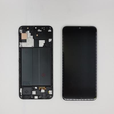 China LCD Split Screen Replace Mobile Phone Pantalla LCD Screen With Frame Incell Replacement Display For Samsung Galaxy A50 Tela for sale