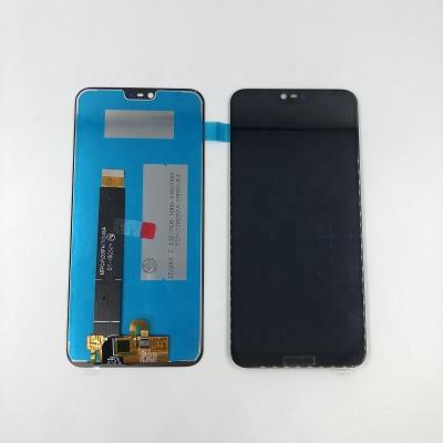 China 100% New Mobile Phone Screen Repair Service Mobile Phone LCD Broken Screen For Nokia 6.1 Plus X6 Touch Display LCD Digitizer for sale