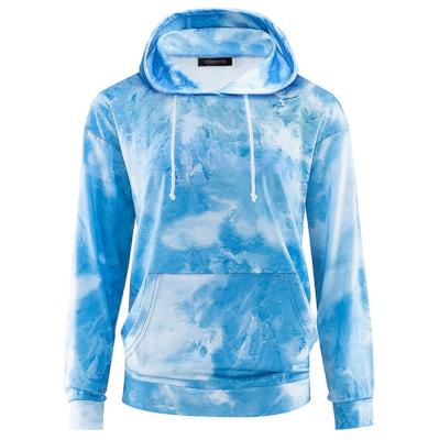 China Breathable Tye Dye Graphic Hoodies Unisex fashion designed pull over multi color womenTie dye Hoodie for sale