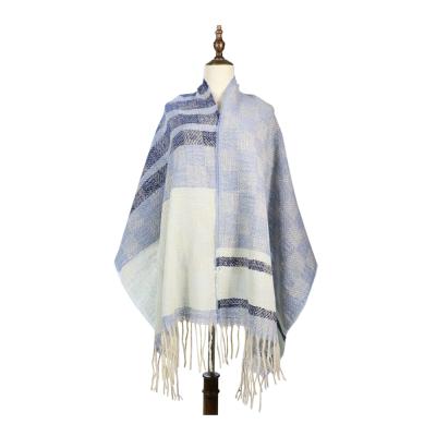 China Wholesale New Warm Comfortable Woolen Blanket Multi Color Tartan Plaid Pashmina Shawl Scarf Scarves for sale