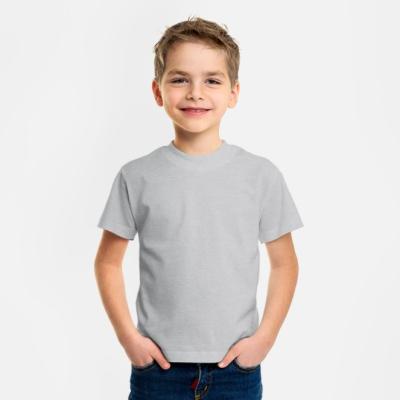 China Breathable Plain Cotton 100% Custom Logo Blank Kids T-shirts Kids T-shirts for Boys and Girls for sale