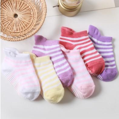 China Newborn Baby Socks Cartoon Cotton Autumn Winter Children Floor Socks Toddler Cotton Non-slip Soft Sports Baby for sale