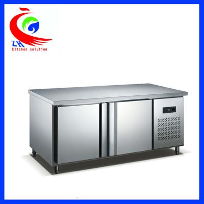 China Counter Type Restaurant Vegetable Storage commercial refrigerator freezer Horizontal for sale