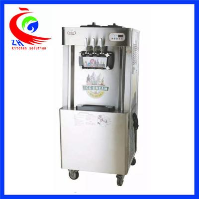 China Electric Commercial Soft Ice Cream Machine Yogurt Frozen Machine for sale