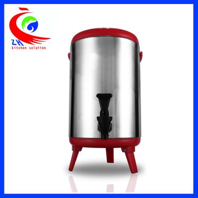 China Stainless Steel Coffee Shop Equipment , 12L Heat Insulation Barrels Pearl Milk Tea Equipment for sale