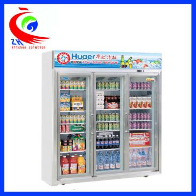 China Upright Beverage Showcase Refrigeration Equipment Refrigerator Display Cooler for sale