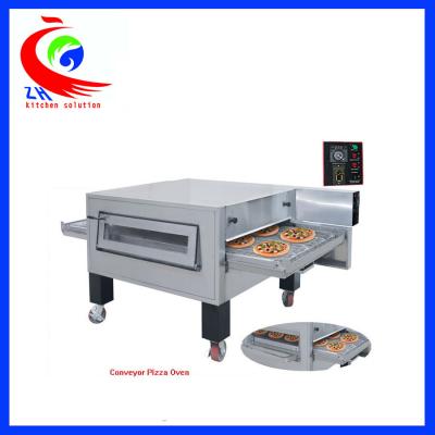 China Hot Air Circulation System Electric Pizza Oven Flat Griddle Pan With Wheel for sale