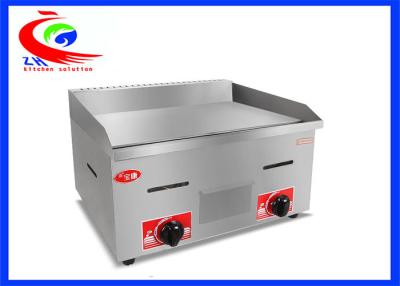 China Equipamento ocidental horizontalmente industrial resistente da cozinha da chapa para assar do bife da grade do gás de tampo da mesa à venda