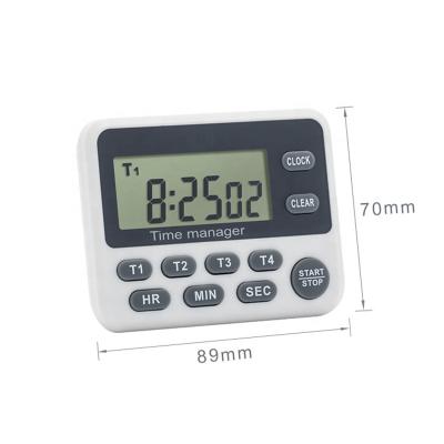 China 4 Channels KH-TM042 Big Buttons 4 Stopwatch Works Fashionable And Practical Frontier Digital Timer for sale