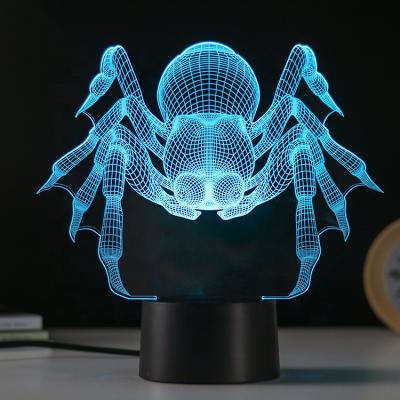 China Wholesale KH-NL038 Color Changing Customized 3D LED Night Light Premium Acrylic Base For 3D Illusion Night Light for sale