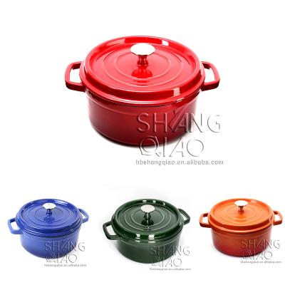 China Cast Iron Viable Enameled Oven Casserole Dish Dutch from Cast Iron Cookware for sale