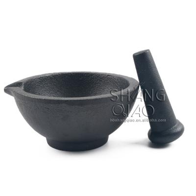 China Viable Melting Spice Factory Amazon Smelting Mortar Pestle Grinding Grinder Set for sale