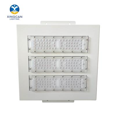 China IP65 Aluminum Sports Stadiums 50w 100w 150w 200w Included Install Way Gas Station Led Canopy Lights Ceiling Lamp for sale