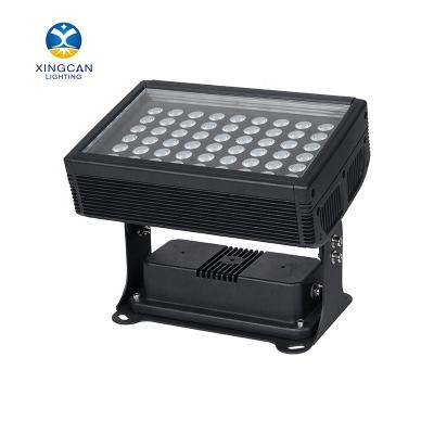 China LANDSCAPE Garden Aluminum Bridge Linear Spotlight 72w 72*2w 144w ip65 Waterproof RGBW DMX Led Facade Lighting Spotlight for sale