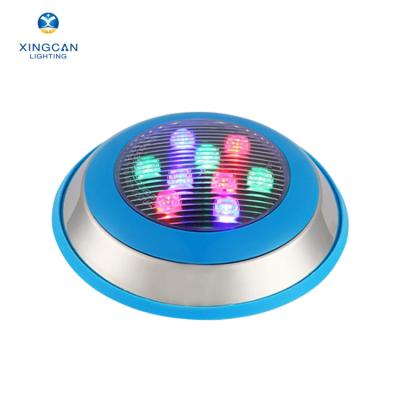 China IP68 Underwater Stainless Steel Material 24V 6W 9W 12W 18W 24W RGB Led Pool Lights Led Underwater Pool Lights for sale